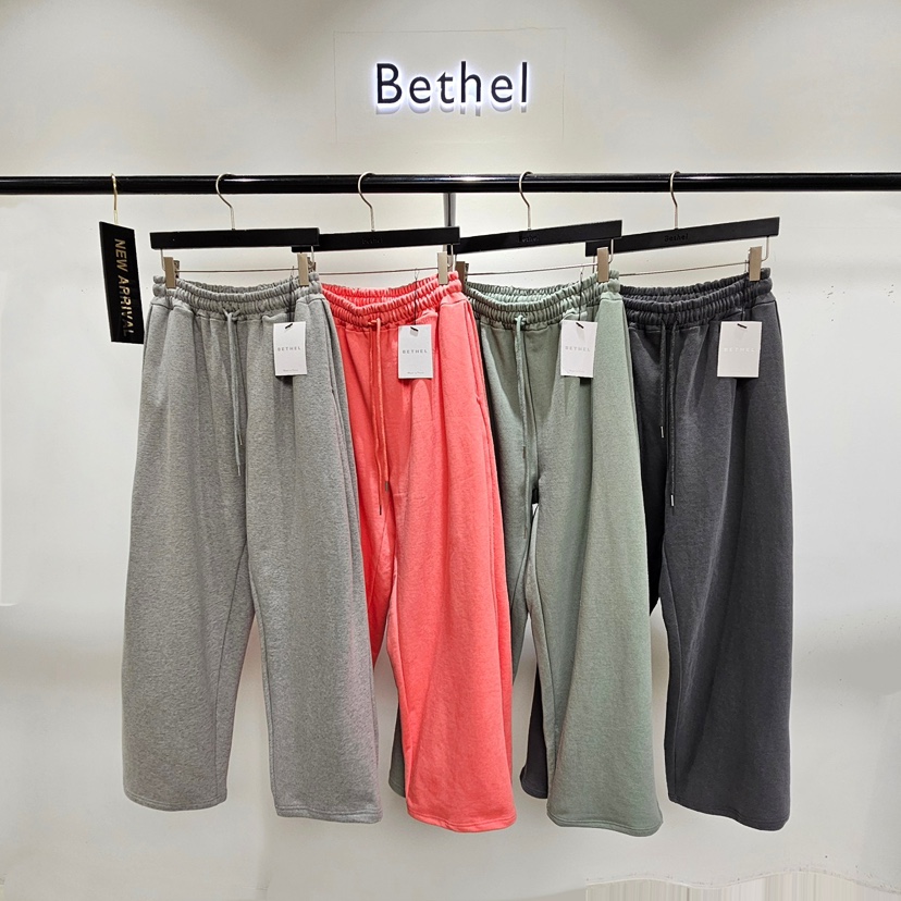 BETHEL韓國㊣直郵東大門代購女裝新款時尚熱賣休閑25春夏休閑褲BETHEL休閑褲
