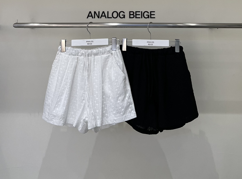 ANGLOG BEIGE韓國直郵㊣女裝新品熱賣推薦職業時尚短褲蕾絲ANGLOG BEIGE短褲