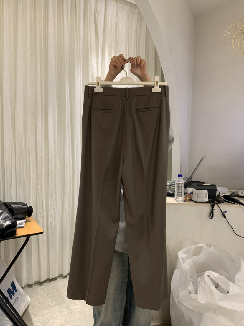 PAPERMOON韓國㊣直郵東大門代購女裝新款人氣時尚25春夏休閑褲paper moon休閑褲