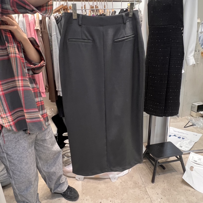 DUPLO韓國㊣直郵東大門代購女裝新品推薦25春夏半身裙中短裙DUPLO半身裙/中短裙