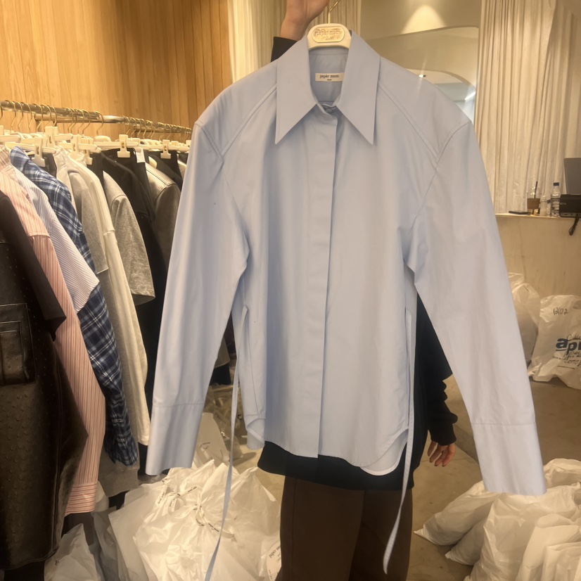 PAPERMOON韓國㊣直郵東大門代購女裝新品25春夏推薦襯衫蕾絲衫paper moon襯衫/蕾絲衫