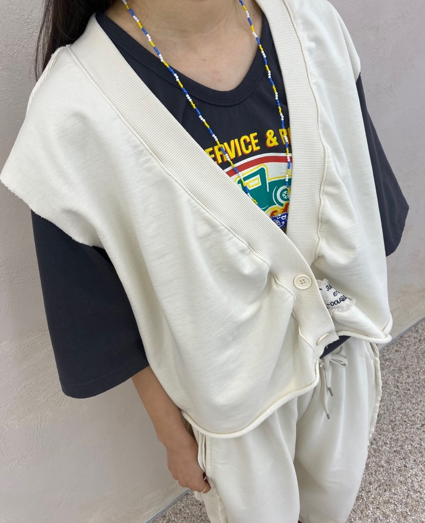 YESFREE直郵韓國代購㊣女裝新款時尚熱賣休閑25春夏推薦馬甲YESFREE馬甲
