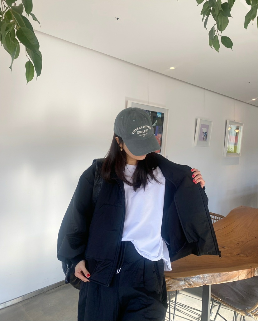 YESFREE韓國直郵㊣女裝新款休閑職業人氣時尚熱賣25春夏夾克連帽YESFREE夾克