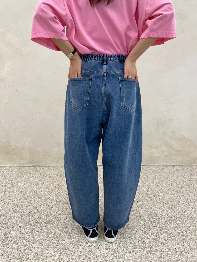 YESFREE直郵韓國代購㊣女裝新品25春夏休閑熱賣人氣時尚牛仔褲YESFREE牛仔褲