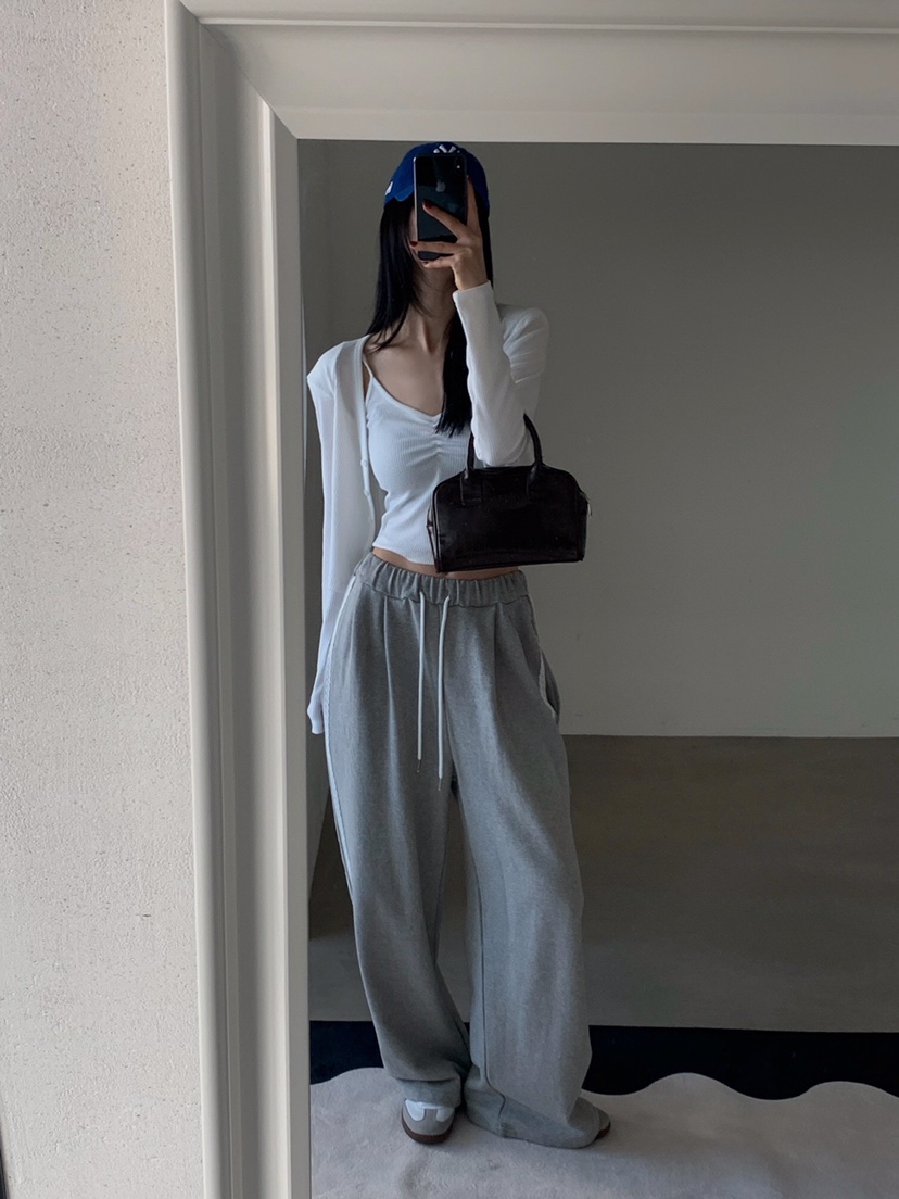 VERANDA韓國直郵㊣東大門實拍女裝新款休閑推薦套裝羊毛開衫VERANDA套裝