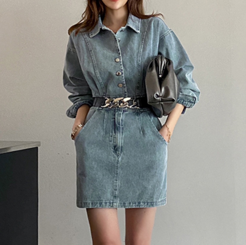 LEA/ASHER-J韓國直郵㊣女裝新款休閑職業推薦時尚人氣連衣裙PitaPat連衣裙