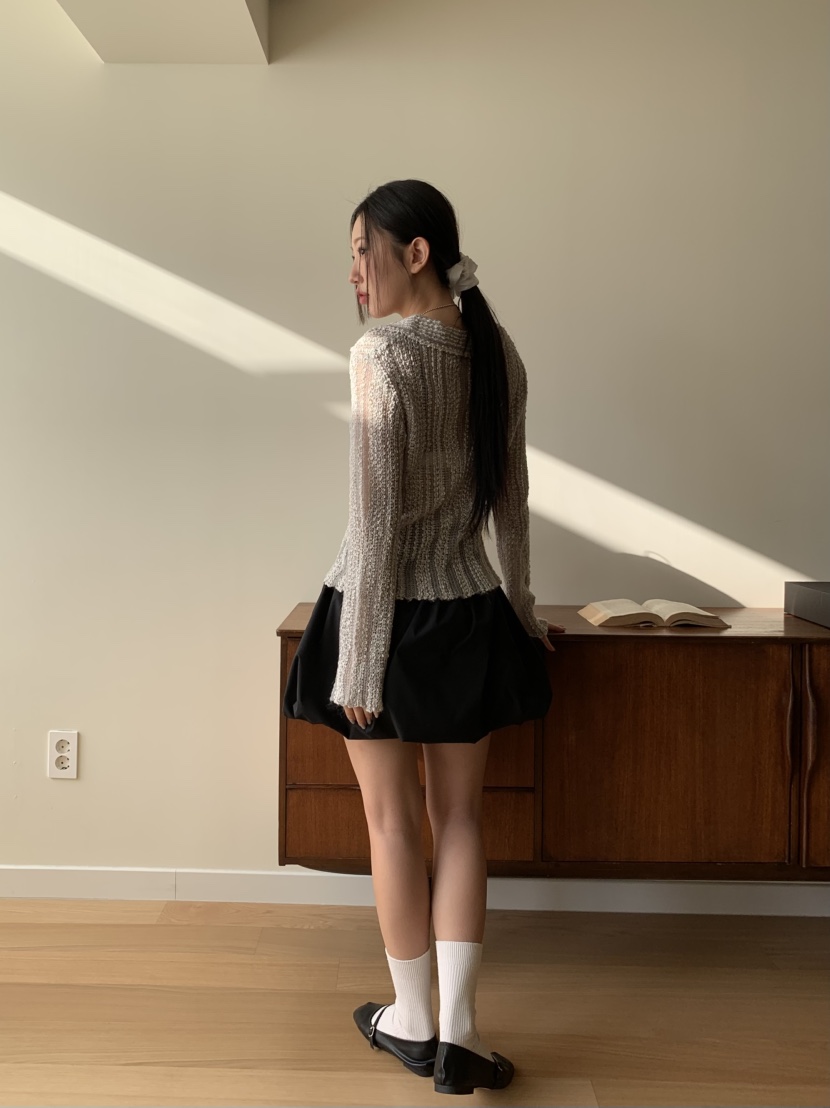 MURMUR韓國㊣直郵東大門代購女裝新款休閑25春夏人氣針織衫MURMUR針織衫