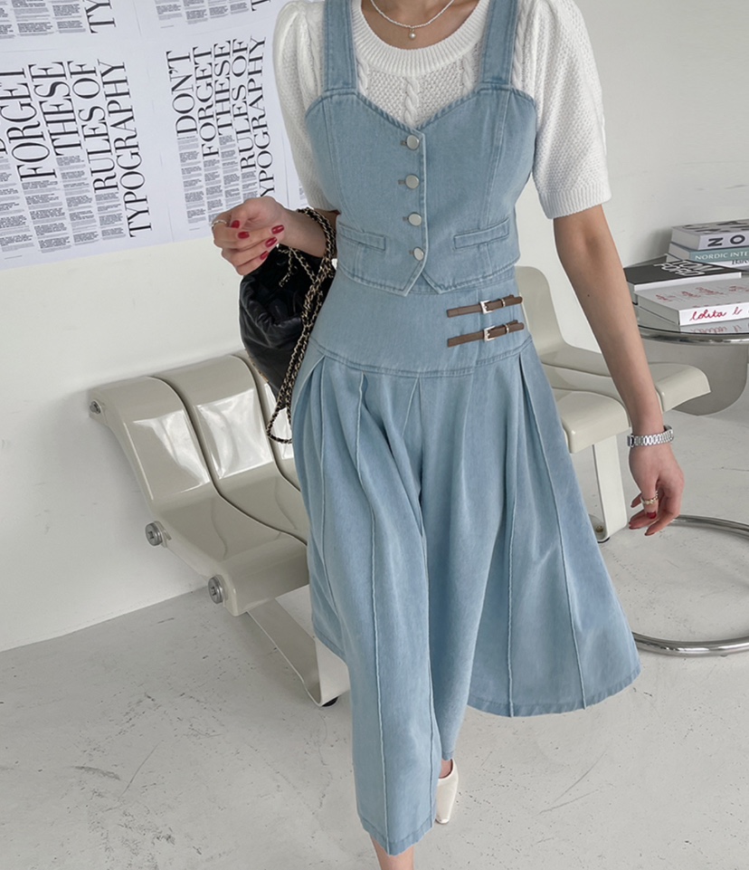 LEA/ASHER-J韓國直郵㊣東大門實拍女裝新品熱賣套裝不含內搭套裝PitaPat套裝
