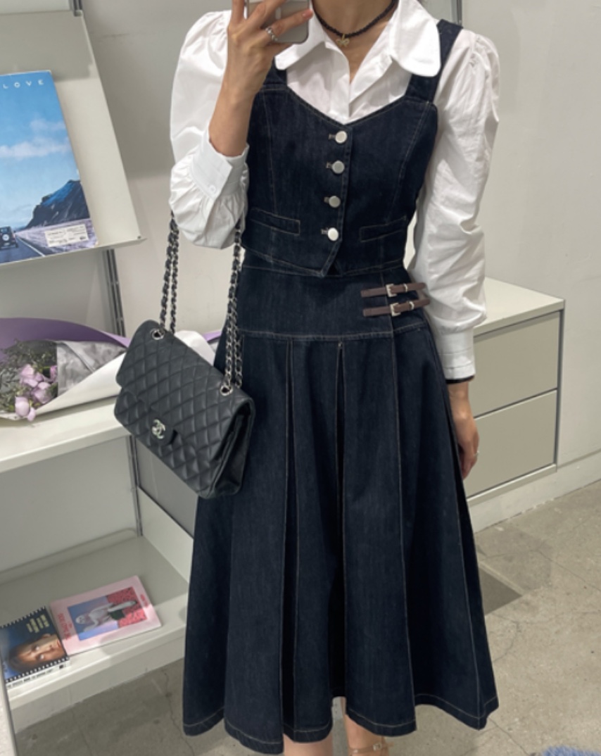 LEA/ASHER-J韓國直郵㊣東大門實拍女裝新品熱賣套裝不含內搭套裝PitaPat套裝