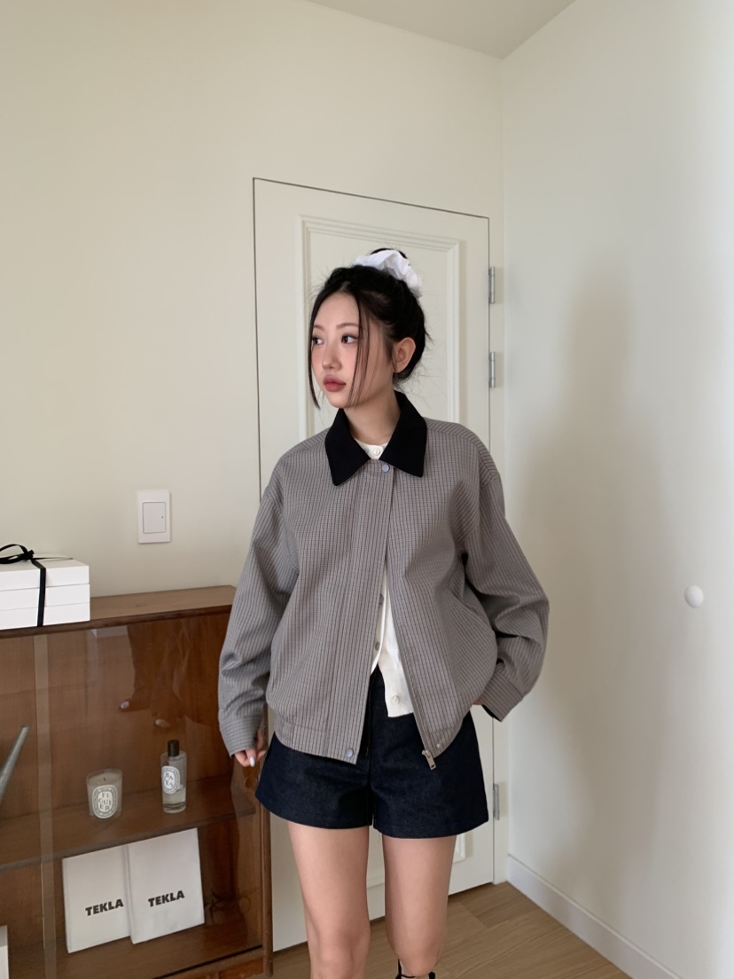 MURMUR韓國直郵㊣女裝新品25春夏熱賣職業休閑人氣時尚夾克MURMUR夾克
