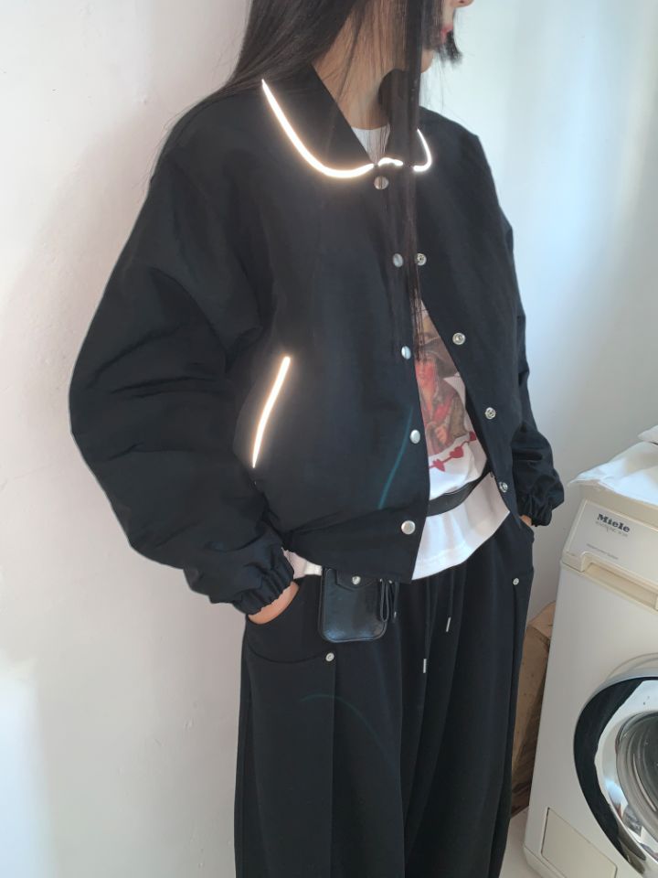 4LEAF韓國直郵㊣女裝新品25春夏熱賣時尚職業人氣休閑推薦夾克4LEAF夾克