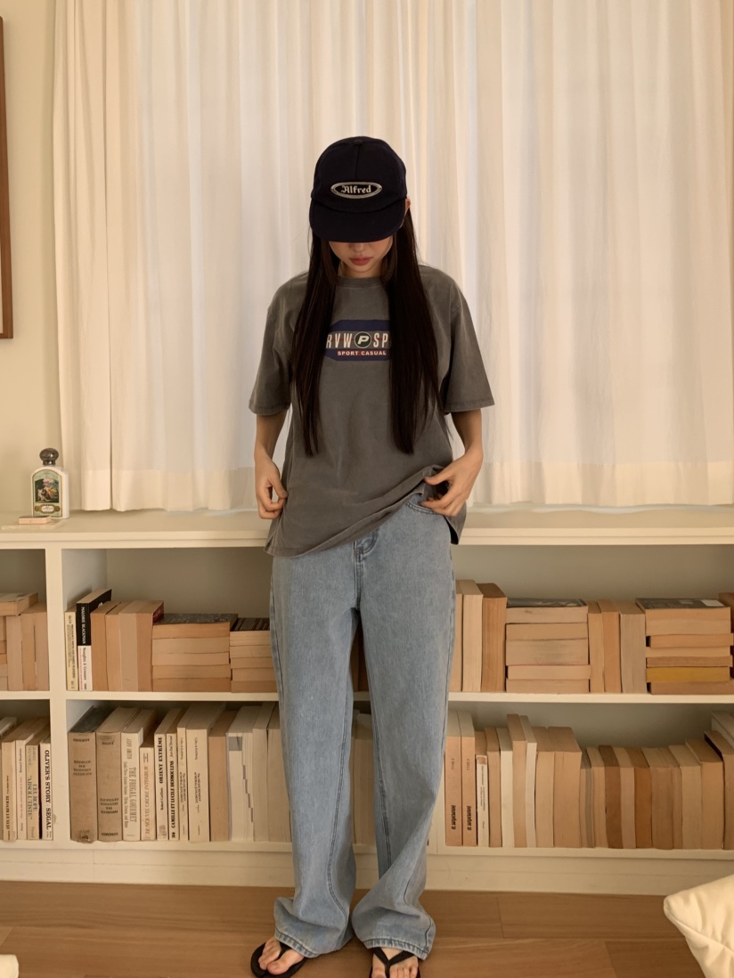 MURMUR韓國直郵㊣東大門實拍女裝新款25春夏休閑人氣推薦T恤MURMURT恤