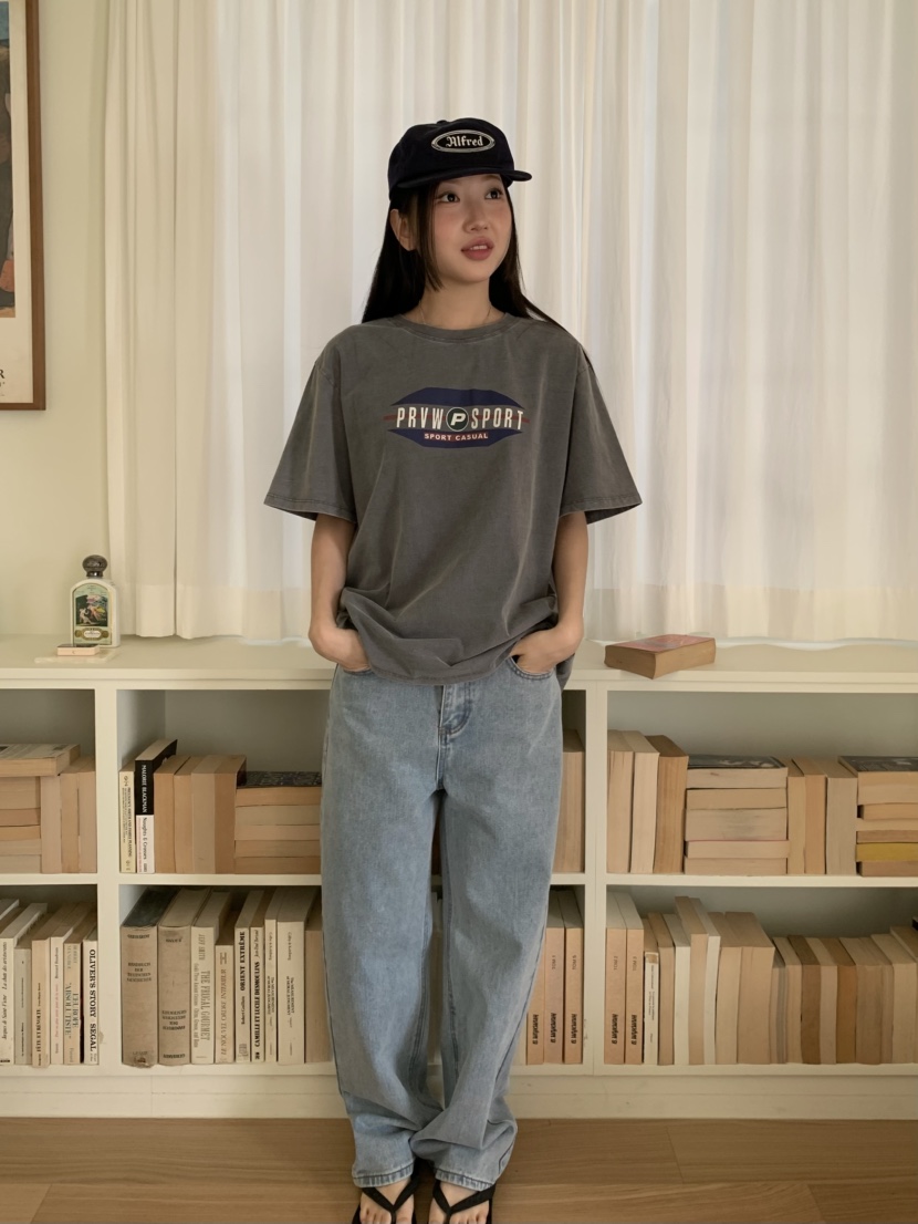 MURMUR韓國直郵㊣東大門實拍女裝新款25春夏休閑人氣推薦T恤MURMURT恤