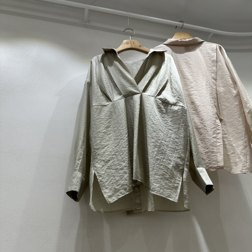 G.I-L韓國㊣直郵東大門代購女裝新品時尚休閑推薦襯衫蕾絲衫G.I-L襯衫/蕾絲衫