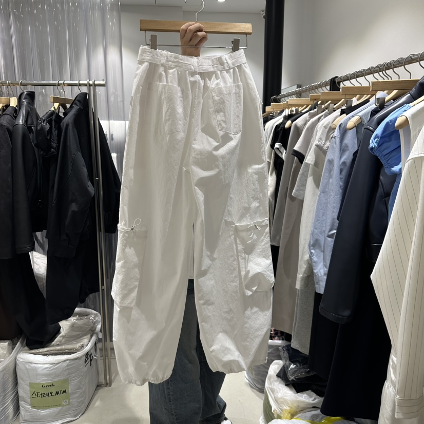 GREEK直郵韓國代購㊣女裝新品25春夏休閑熱賣推薦休閑褲含腰帶GREEK休閑褲