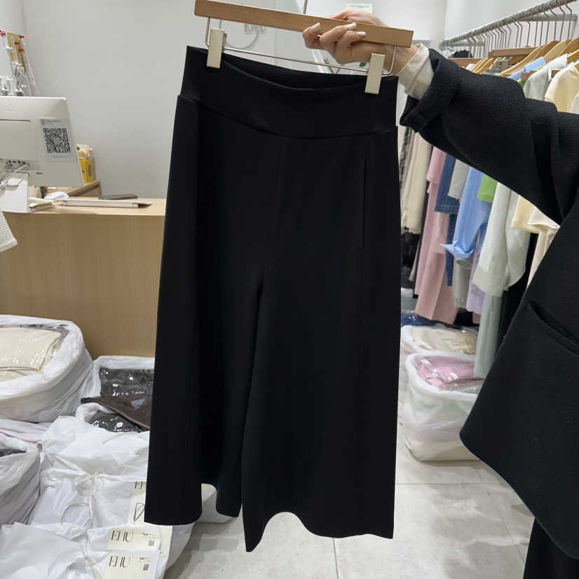 EN.U韓國㊣直郵東大門代購女裝新品25春夏人氣推薦休閑休閑褲EN.U休閑褲圖色2