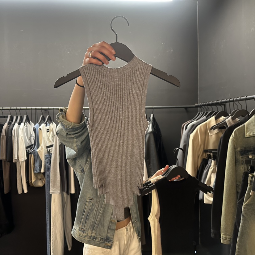 PROJECT WAVE-P直郵韓國代購㊣女裝新款25春夏時尚吊帶背心PROJECT WAVE吊帶/背心圖色2