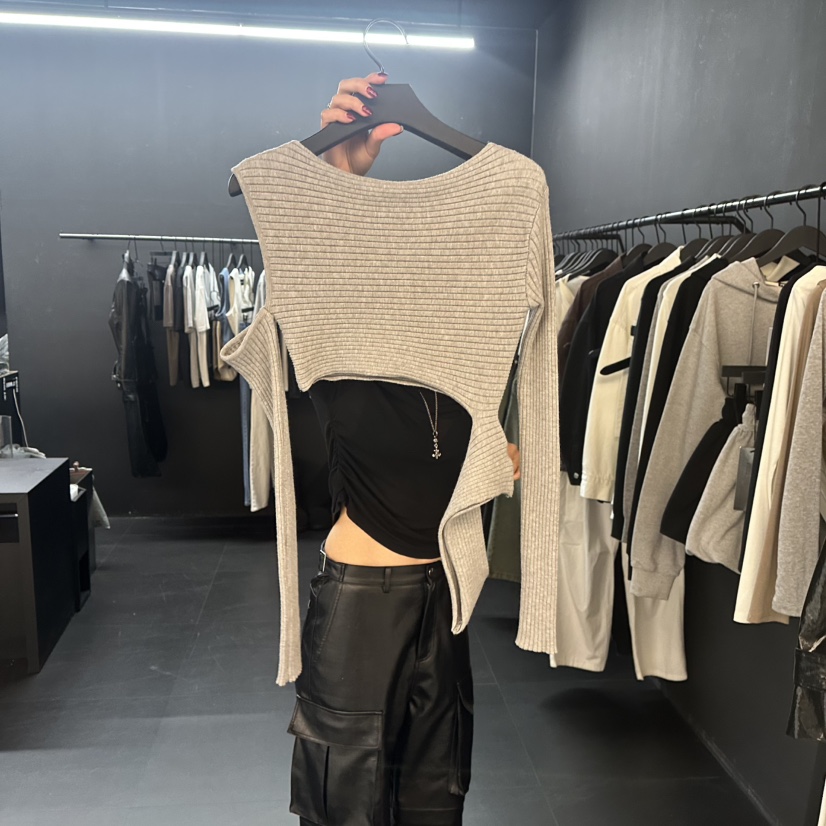 PROJECT WAVE-P韓國直郵㊣女裝新品25春夏熱賣職業針織衫PROJECT WAVE針織衫圖色3