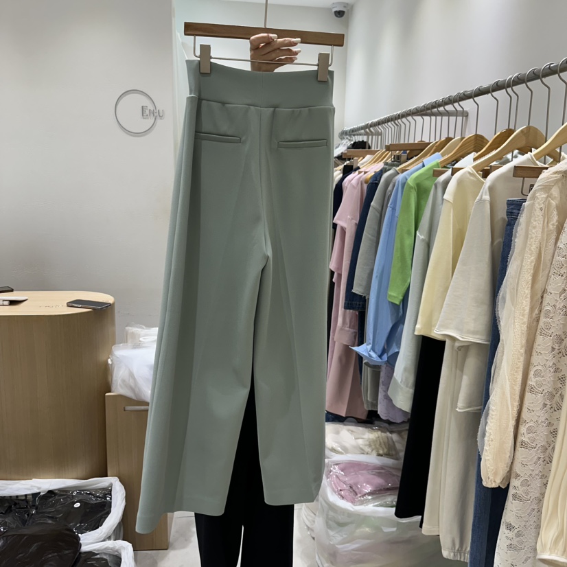 EN.U韓國㊣直郵東大門代購女裝新品熱賣25春夏推薦職業休閑褲EN.U休閑褲