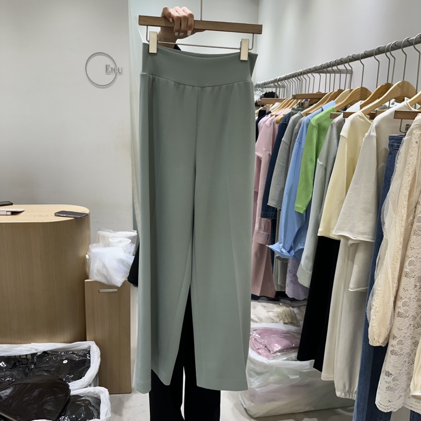 EN.U韓國㊣直郵東大門代購女裝新品熱賣25春夏推薦職業休閑褲EN.U休閑褲圖色2