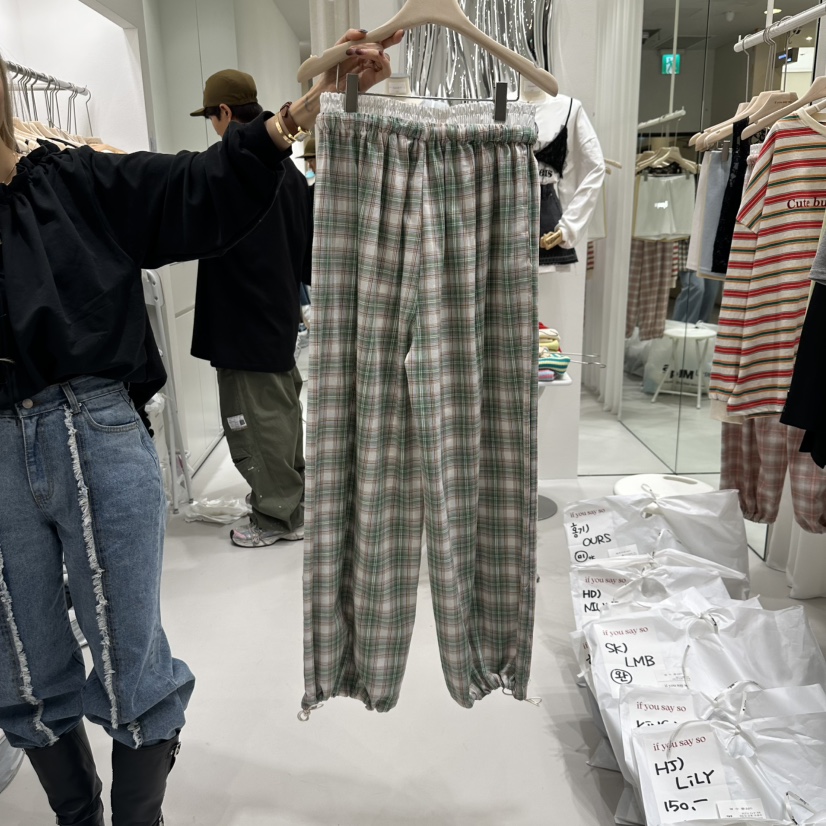 IF YOU SAY SO直郵韓國代購㊣女裝新款熱賣25春夏休閑褲IF YOU SAY SO休閑褲