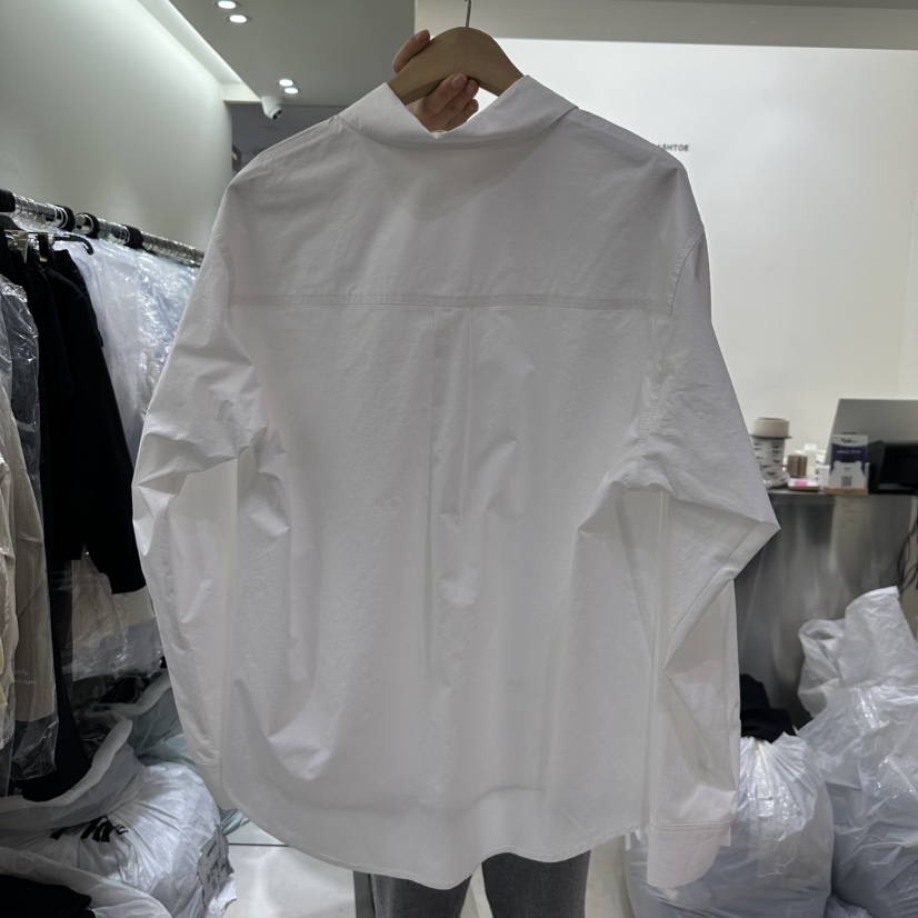 ASHTOE韓國㊣直郵東大門代購女裝新品25春夏人氣襯衫蕾絲衫ASHTOE襯衫/蕾絲衫