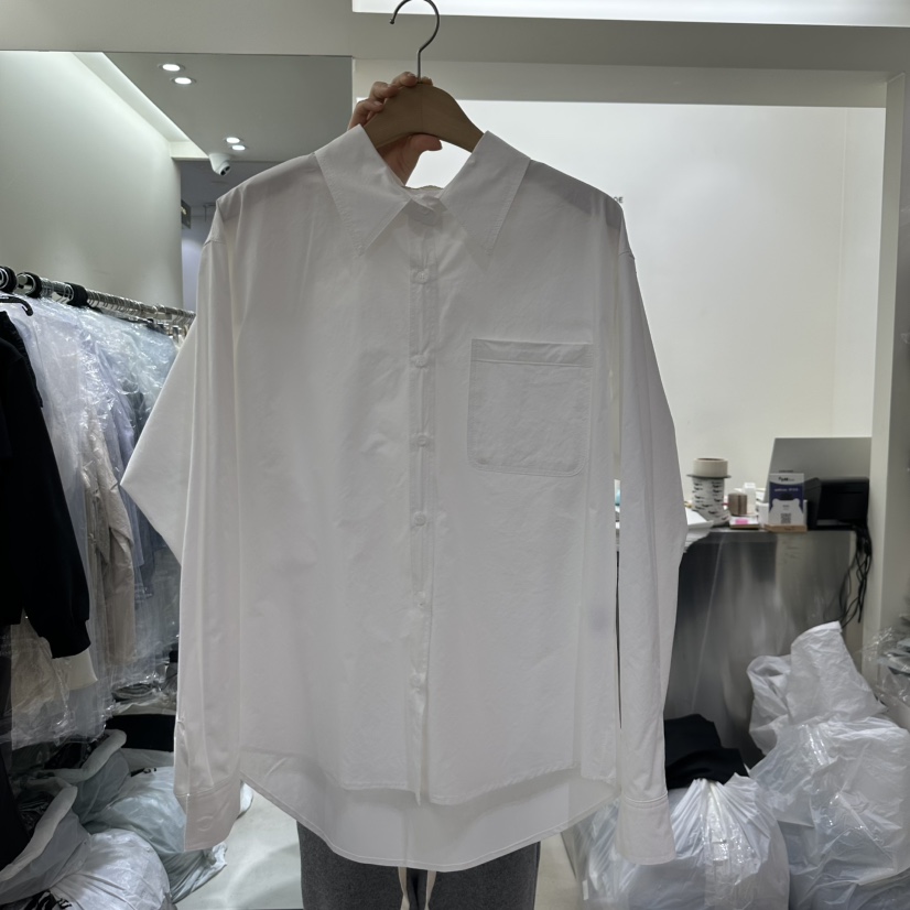 ASHTOE韓國㊣直郵東大門代購女裝新品25春夏人氣襯衫蕾絲衫ASHTOE襯衫/蕾絲衫圖色2