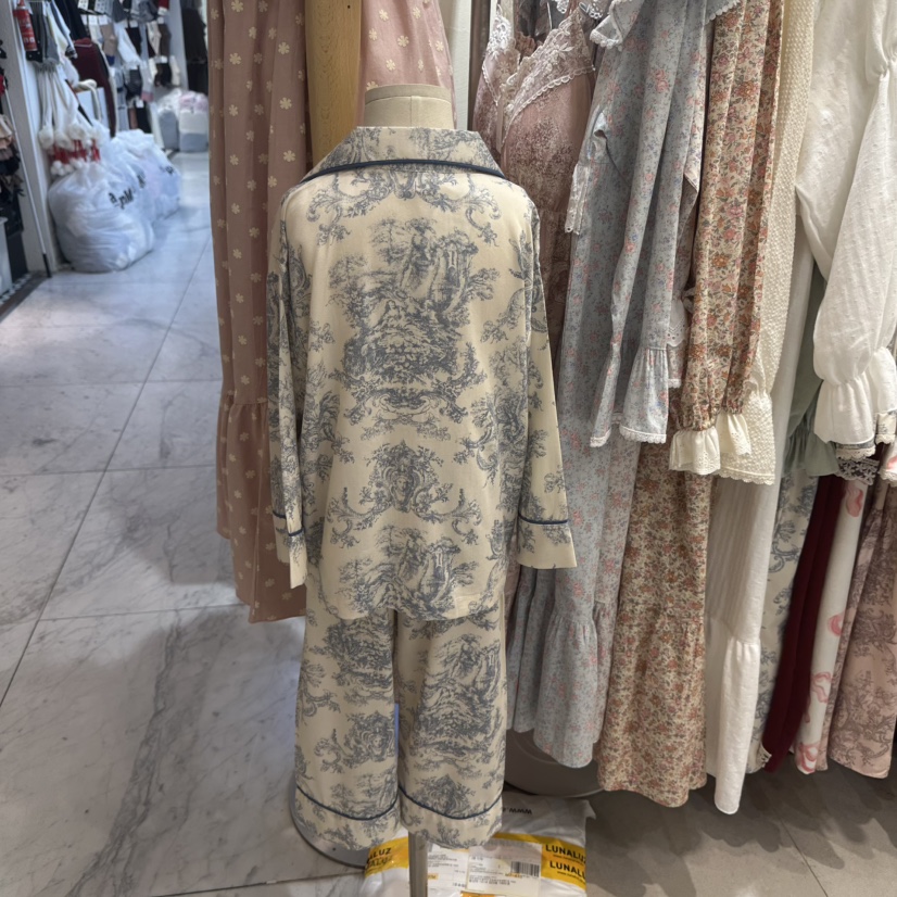 LUNALUZ-L東大門代購女士新品休閑人氣職業熱賣推薦真品睡衣LUNALUZ睡衣
