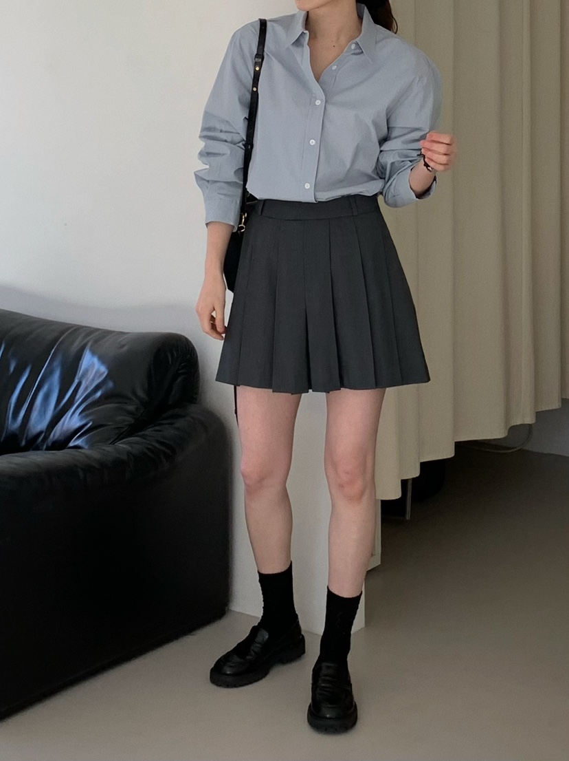 JUEDE東大門實拍女裝新款25春夏襯衫蕾絲衫JUEDE襯衫/蕾絲衫