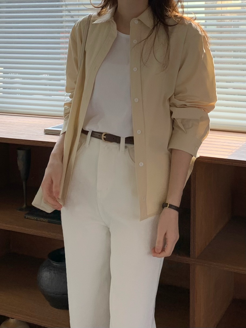 JUEDE東大門實拍女裝新款25春夏襯衫蕾絲衫JUEDE襯衫/蕾絲衫