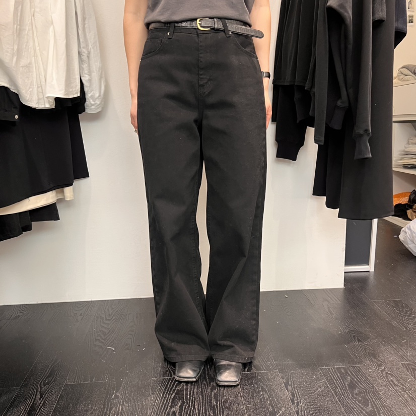 TAFFETA直郵韓國代購㊣女裝新品休閑時尚熱賣牛仔褲寬松牛仔TAFFETA牛仔褲圖色2