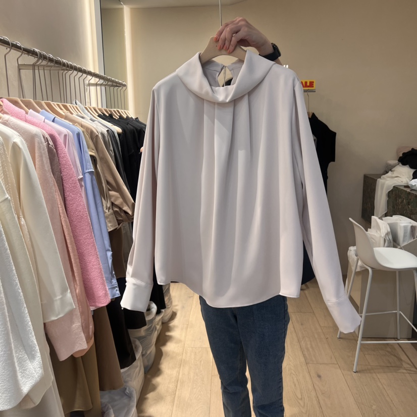 ARCHER韓國直郵㊣東大門實拍女裝新品休閑職業25春夏襯衫蕾絲衫ARCHER襯衫/蕾絲衫