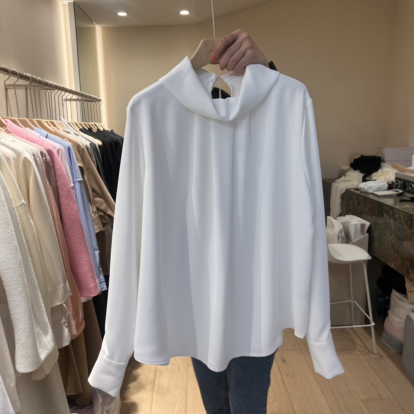 ARCHER韓國直郵㊣東大門實拍女裝新品休閑職業25春夏襯衫蕾絲衫ARCHER襯衫/蕾絲衫圖色2
