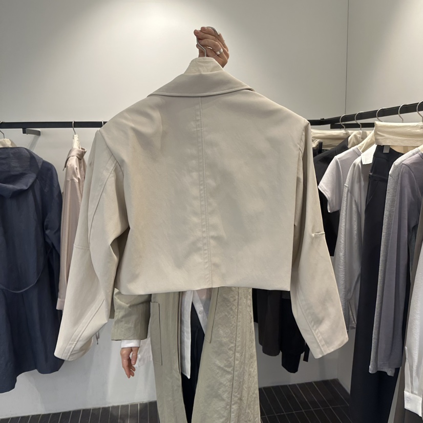 FIND-P韓國直郵㊣東大門實拍女裝新款25春夏時尚推薦夾克皮革FIND-P夾克