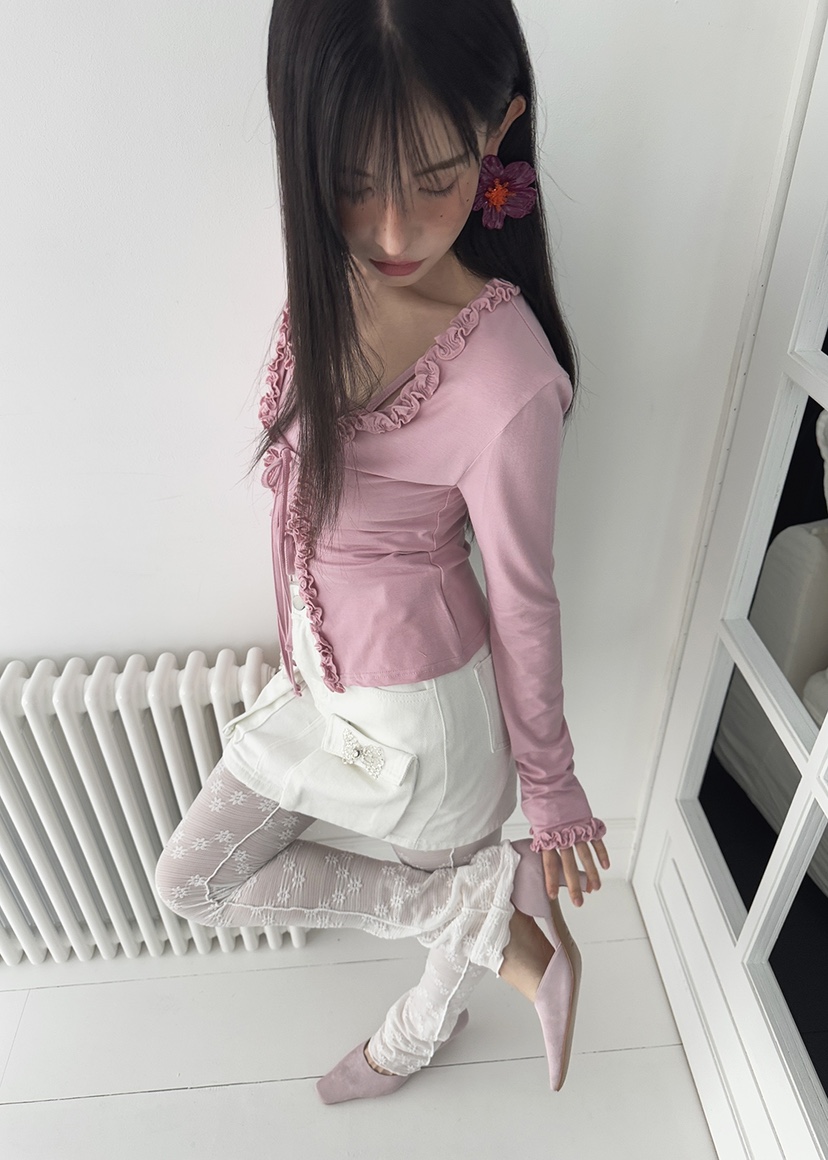 CLODE直郵韓國代購㊣女裝新款推薦熱賣職業25春夏裙褲蝴蝶結口袋CLODE裙褲