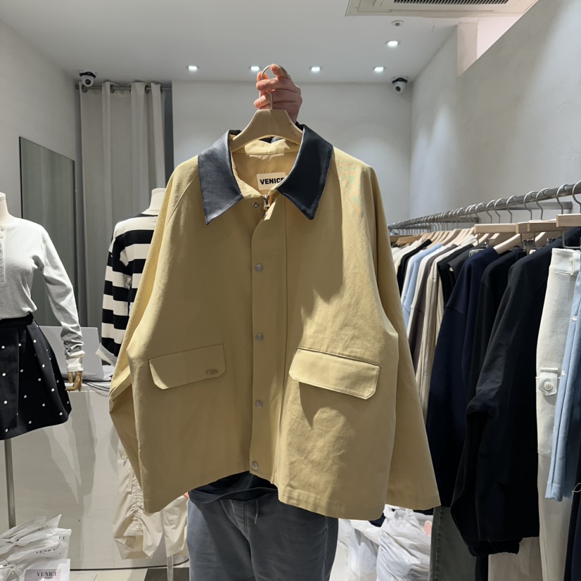 VENICE韓國直郵㊣女裝新品推薦25春夏休閑職業熱賣人氣夾克VENICE夾克圖色2