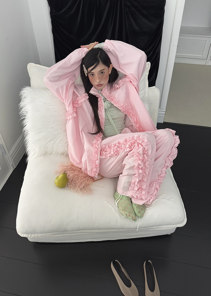 CLODE直郵韓國代購㊣女裝新品人氣休閑推薦職業25春夏夾克格紋CLODE夾克
