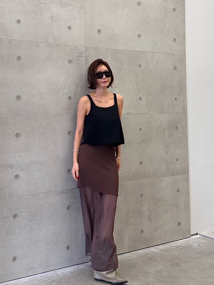 PARIS MATCH韓國直郵㊣東大門實拍女裝新款推薦休閑25春夏長裙PARIS MATCH長裙