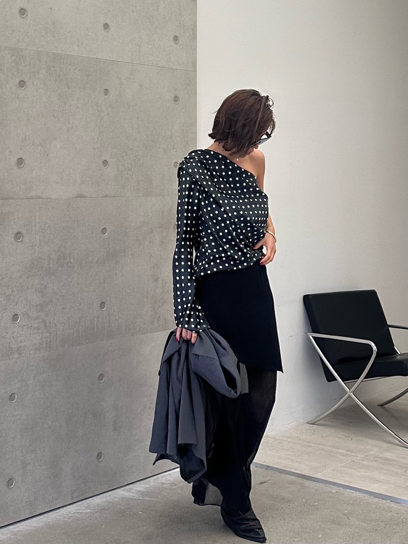 PARIS MATCH韓國直郵㊣東大門實拍女裝新款推薦休閑25春夏長裙PARIS MATCH長裙