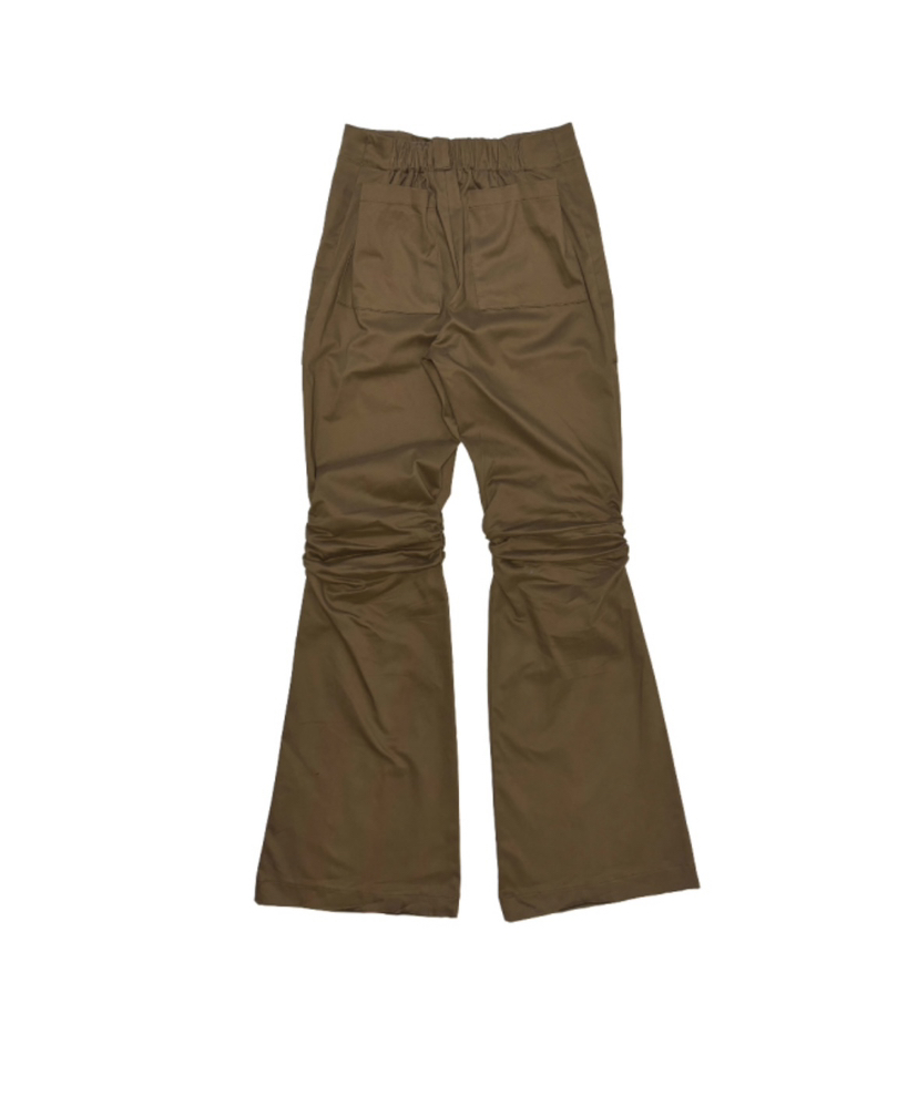 NUEUN韓國直郵㊣東大門實拍女裝新品25春夏職業熱賣休閑褲喇叭NUEUN/SEEOT休閑褲