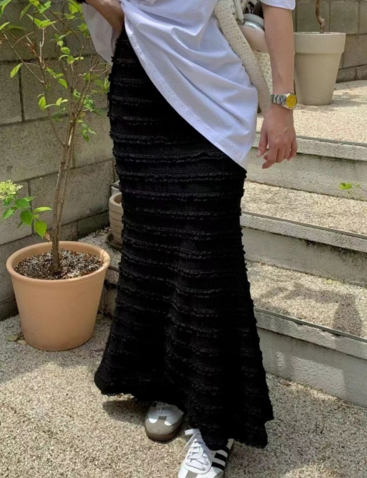 BELLINO293直郵韓國代購㊣女裝新品人氣熱賣推薦時尚休閑長裙BOBBIE DOLL長裙