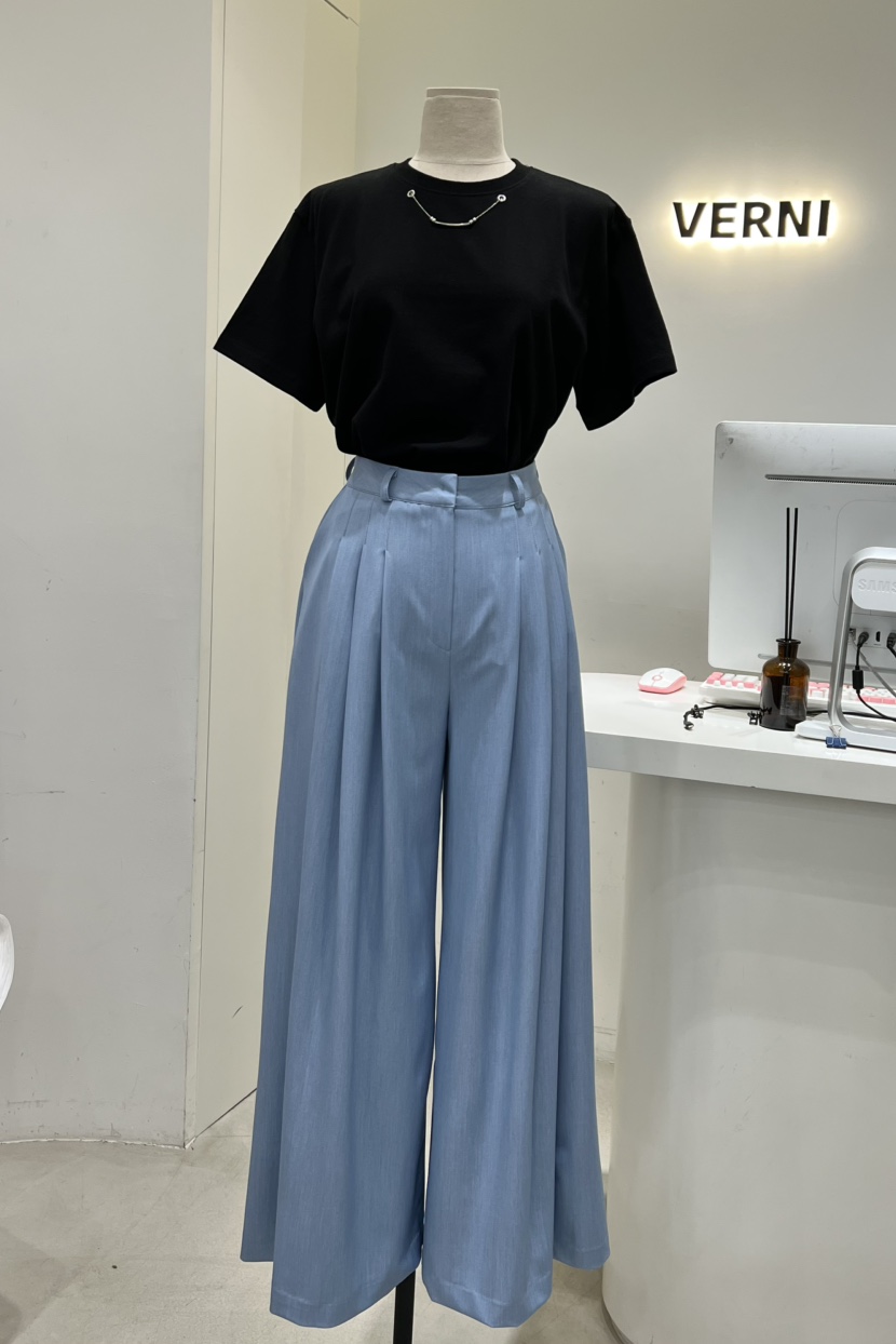 VERNI直郵韓國代購㊣女裝新品時尚25春夏人氣熱賣休閑休閑褲VERNI休閑褲