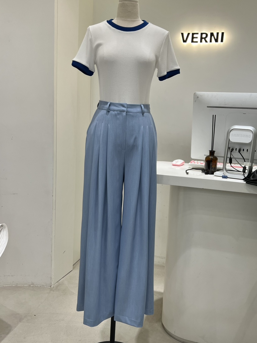 VERNI直郵韓國代購㊣女裝新品時尚25春夏人氣熱賣休閑休閑褲VERNI休閑褲