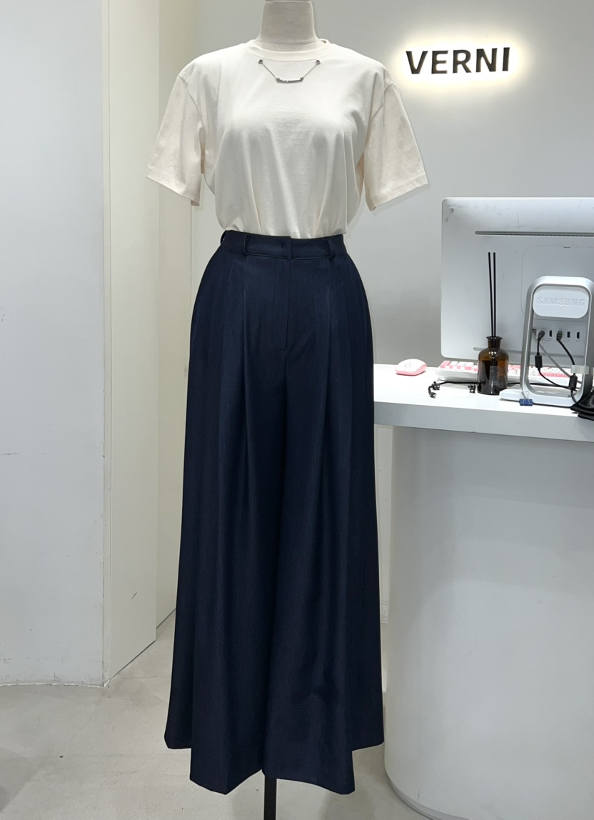 VERNI直郵韓國代購㊣女裝新品時尚25春夏人氣熱賣休閑休閑褲VERNI休閑褲
