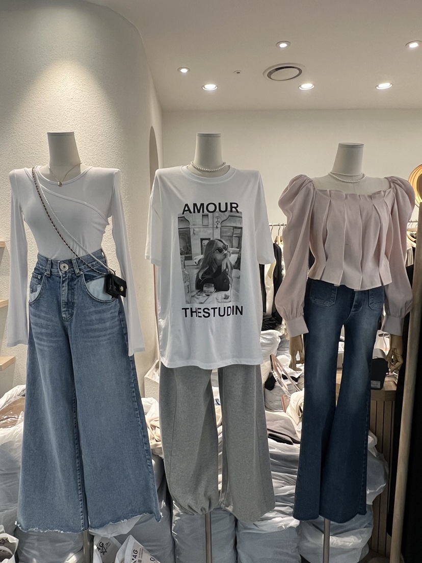 MAGNOLIA36-L韓國㊣直郵東大門代購女裝新品時尚25春夏T恤MAGNOLIA36-LT恤