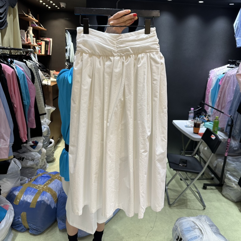 CHAVI韓國直郵㊣女裝新款熱賣25春夏人氣時尚休閑職業推薦長裙CHAVI長裙