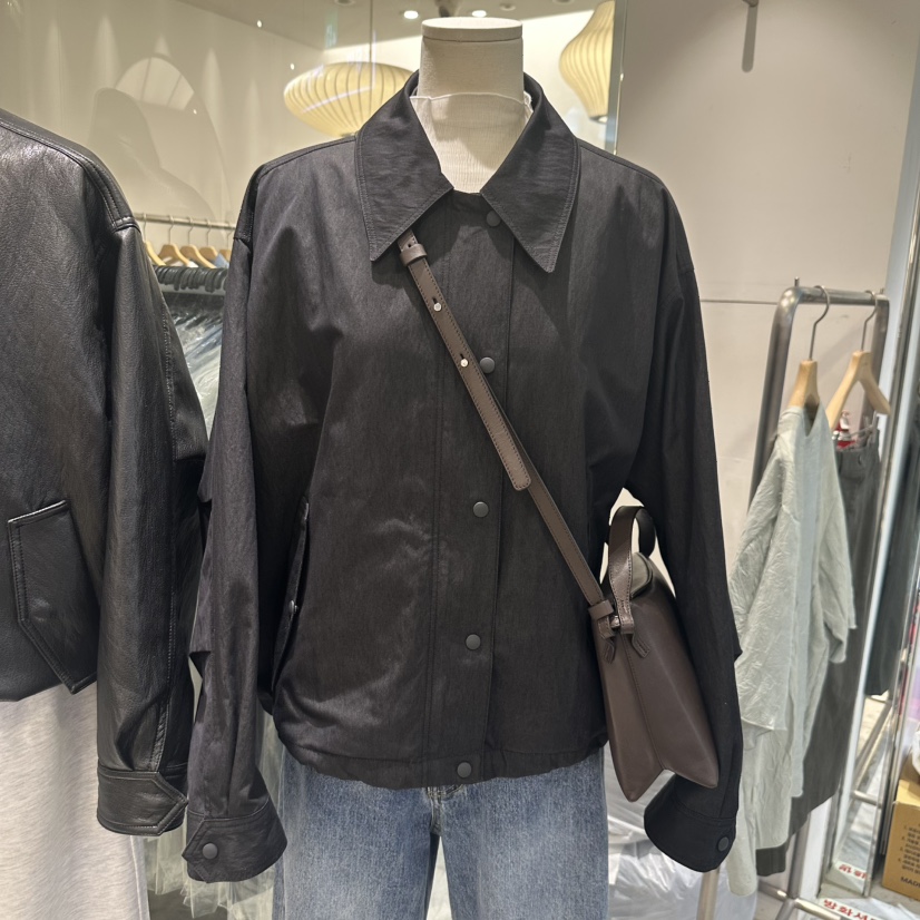 MAJDAN直郵韓國代購㊣女裝新款25春夏熱賣時尚休閑推薦夾克MAJDAN夾克圖色1