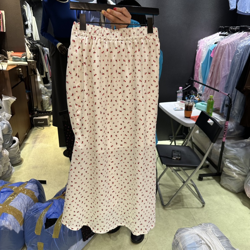 CHAVI韓國直郵㊣東大門實拍女裝新品熱賣時尚人氣25春夏長裙CHAVI長裙