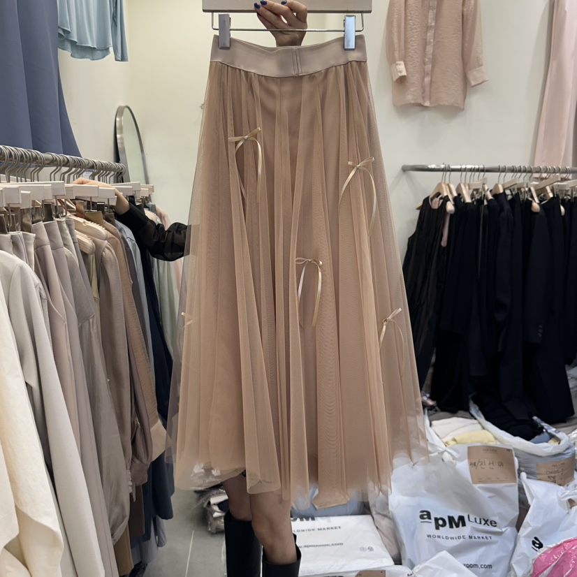 THE LOW韓國直郵㊣東大門實拍女裝新品25春夏時尚人氣長裙THE LOW長裙圖色3