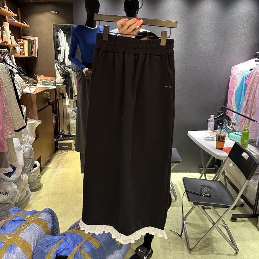 CHAVI韓國直郵㊣女裝新款人氣職業時尚推薦熱賣休閑25春夏長裙CHAVI長裙圖色2